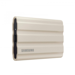 SAMSUNG T7 Shield 1TB, Portable SSD, up to 1050MB/s, USB 3.2 Gen2, Rugged, IP65 Rated, for Photographers, Content Creators and Gaming, External Solid State Drive (MU-PE1T0S/AM, 2022), Beige